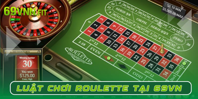 Luật chơi Roulette tại 69VN mới nhất không thể bỏ qua